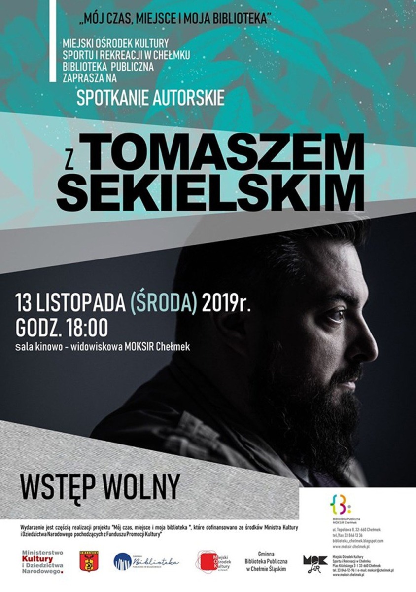 Spotkanie autorskie z Tomaszem Sekielskim