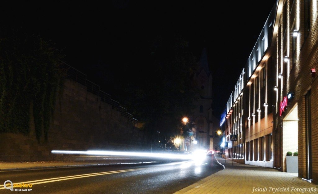 Oświęcim nocą – FOTO