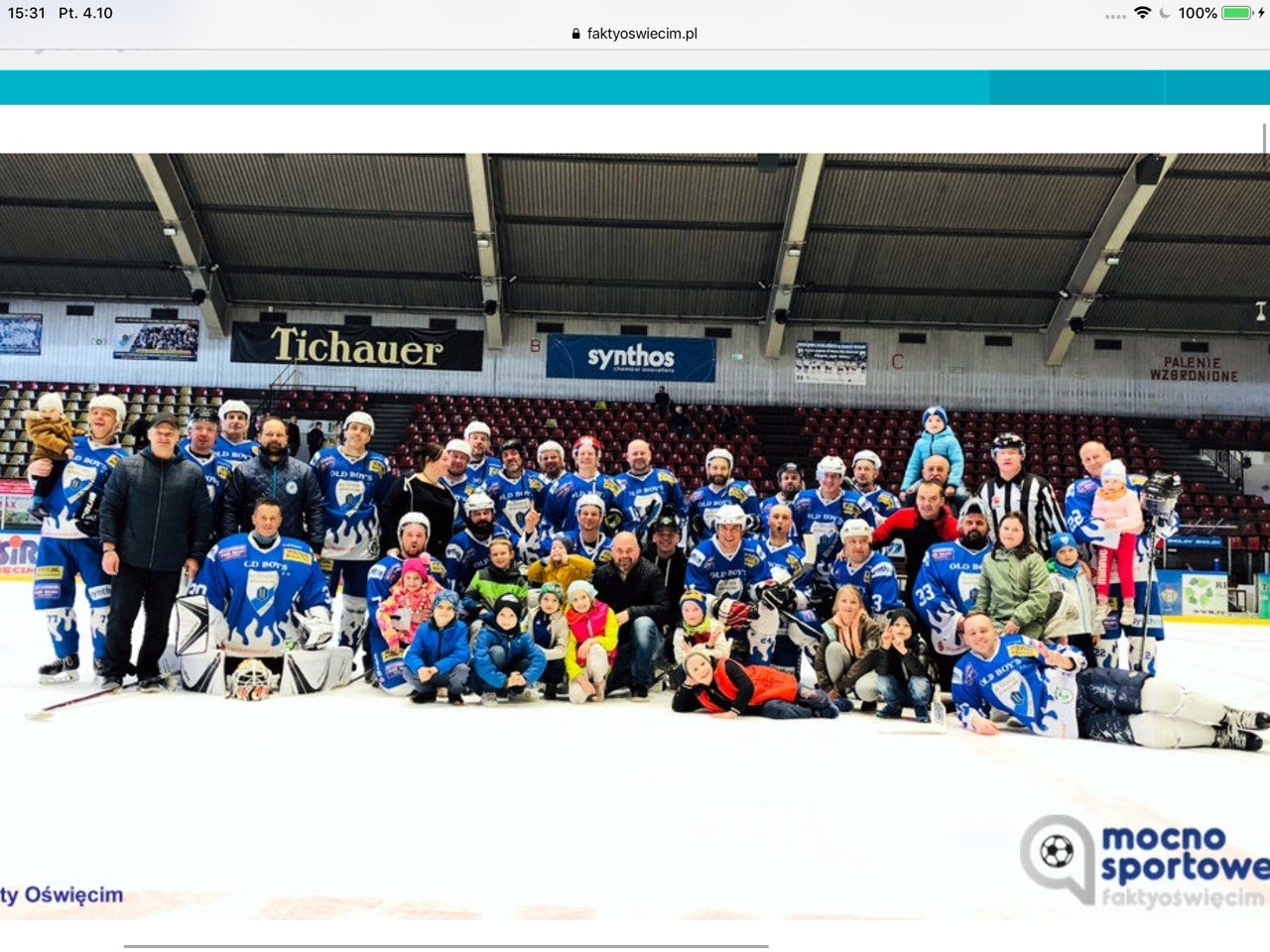 Oldboje Unii zagrają z zawodnikami z Kanady