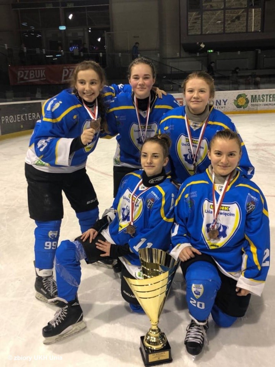 Hokejowa młodzież w Kadrach Polski