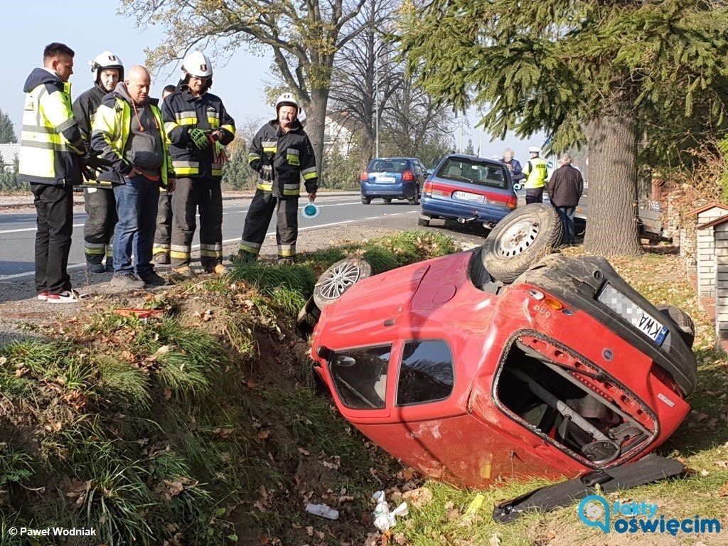 Policyjny Znicz 2019 zaczął się wypadkiem – FOTO