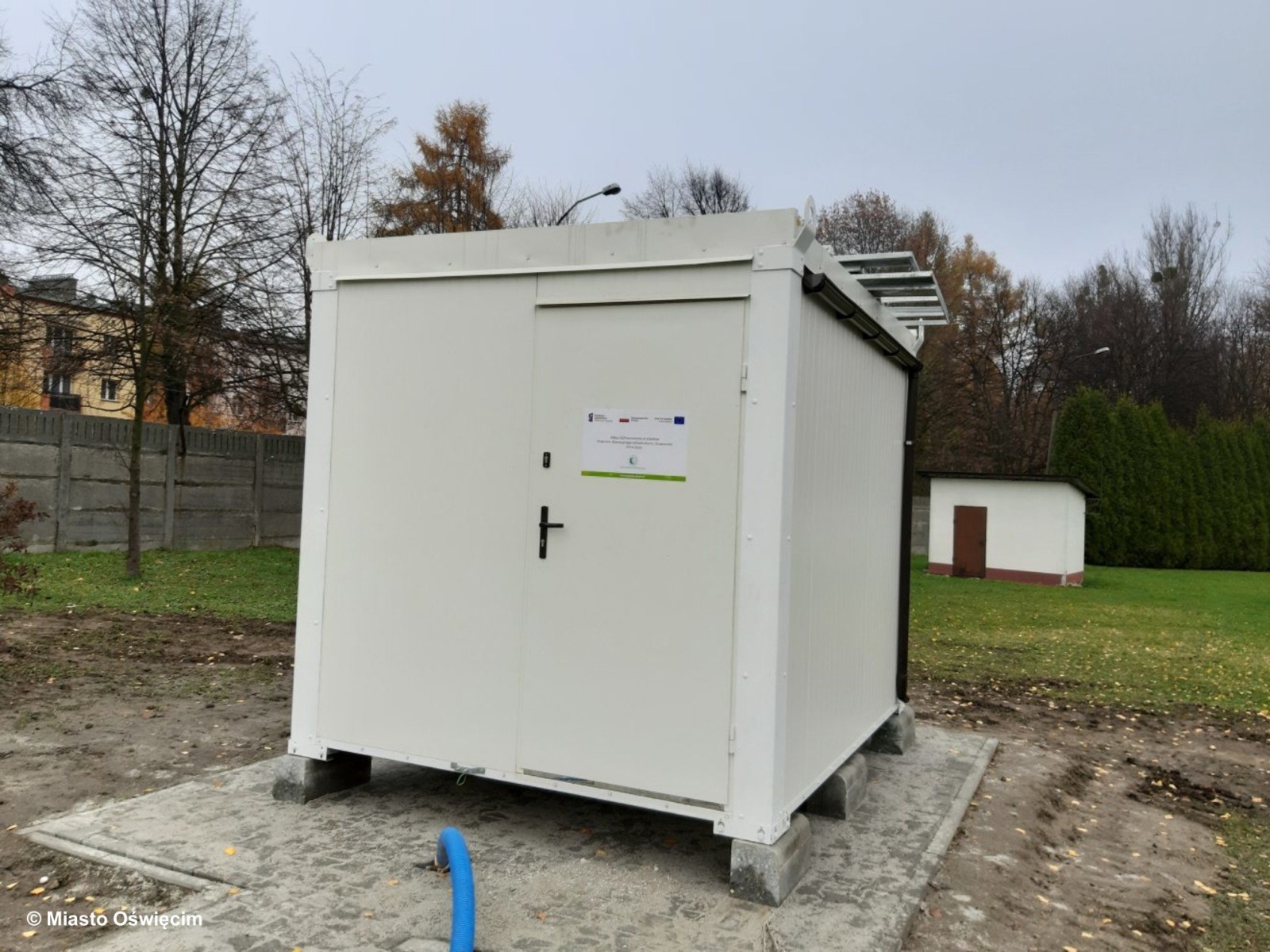 Stacja pomiaru powietrza stanęła w Oświęcimiu