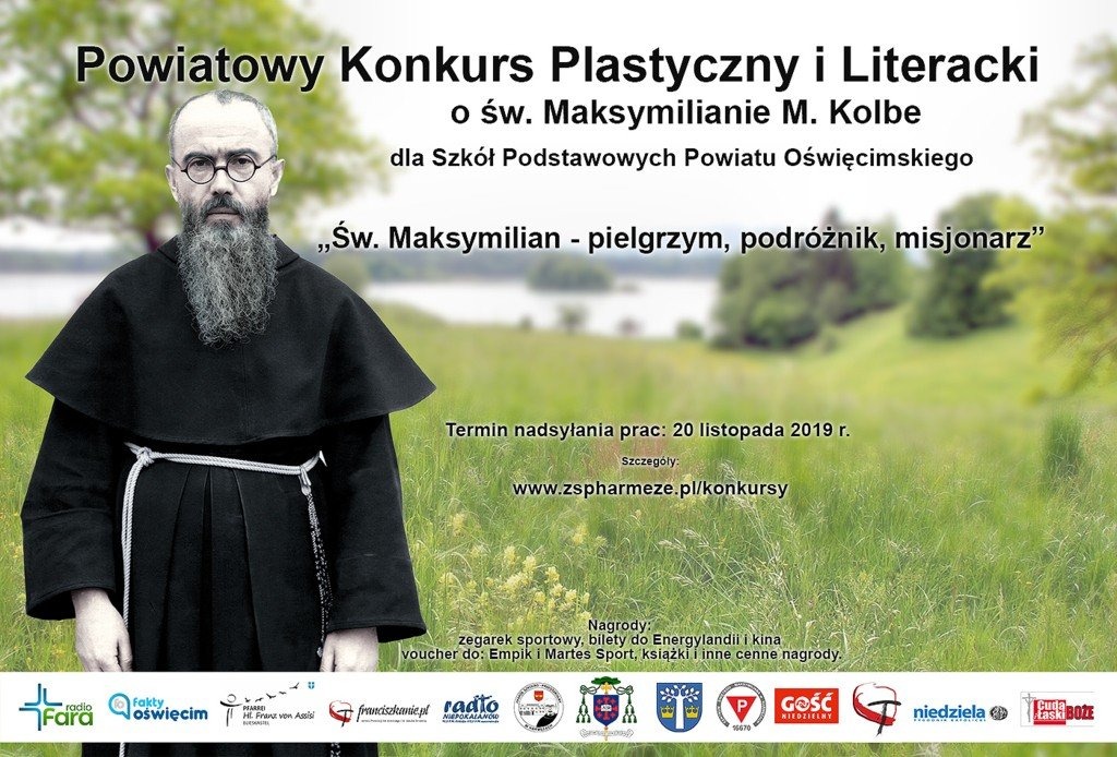 Powiatowy Konkurs Plastyczny i Literacki o św. Maksymilianie z eFO