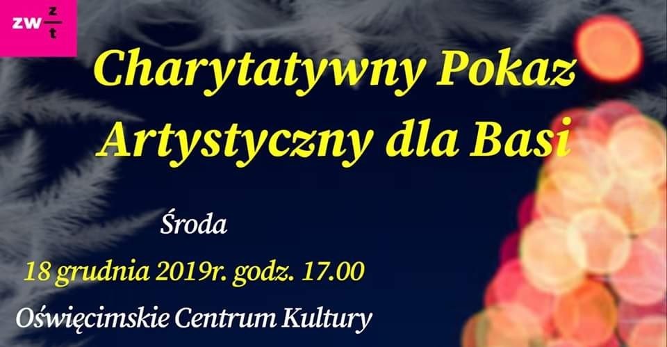 Charytatywny Pokaz Artystyczny dla Basi