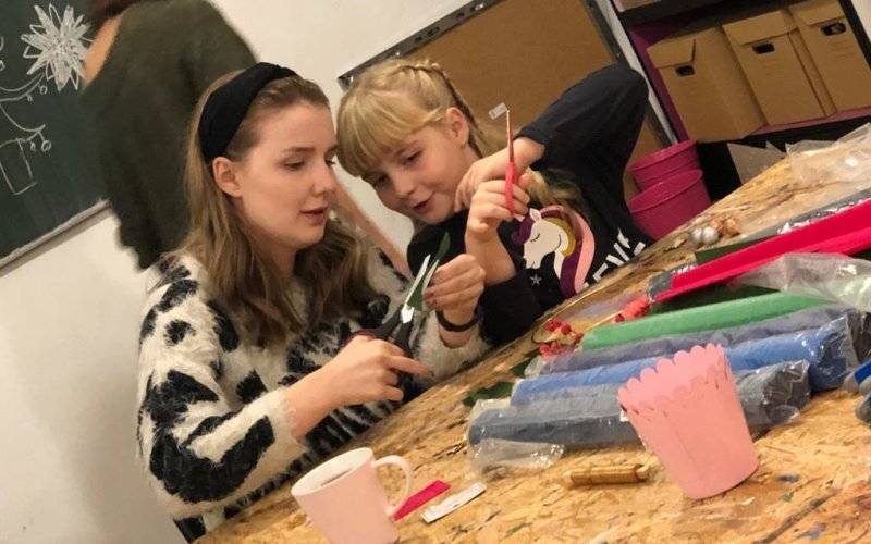 Coraz bliżej święta… w miasto pracowni – FOTO
