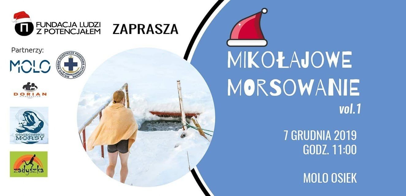 Mikołajkowe morsowanie – każdy może dołączyć