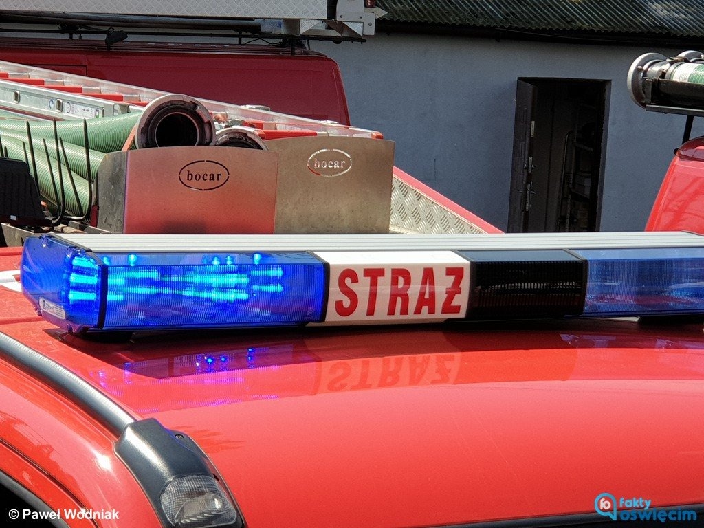 Pożar na oddziale dziecięcym