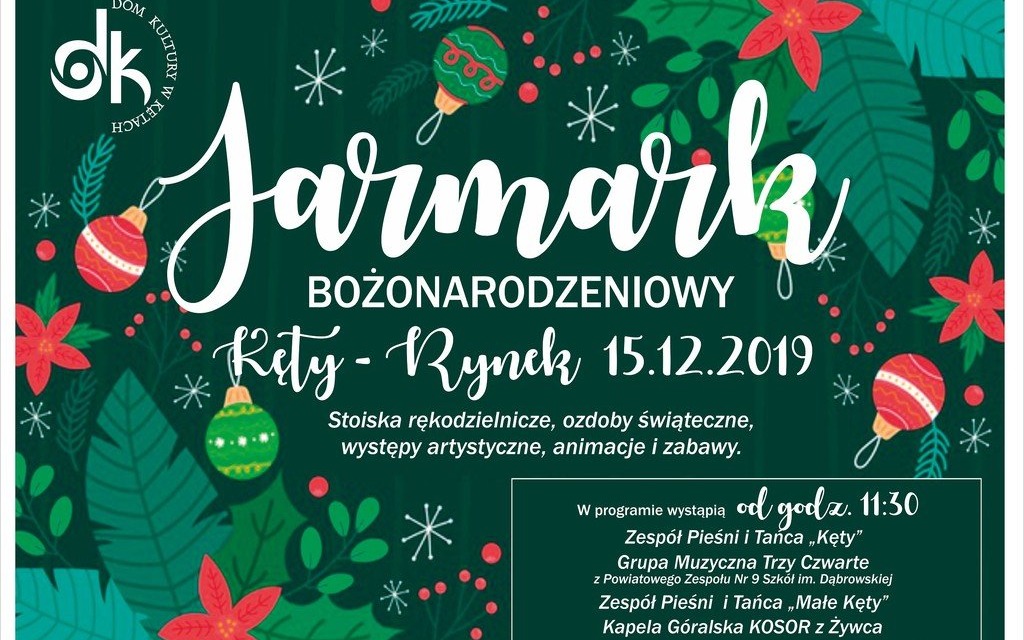 Jarmark bożonarodzeniowy w sercu Kęt