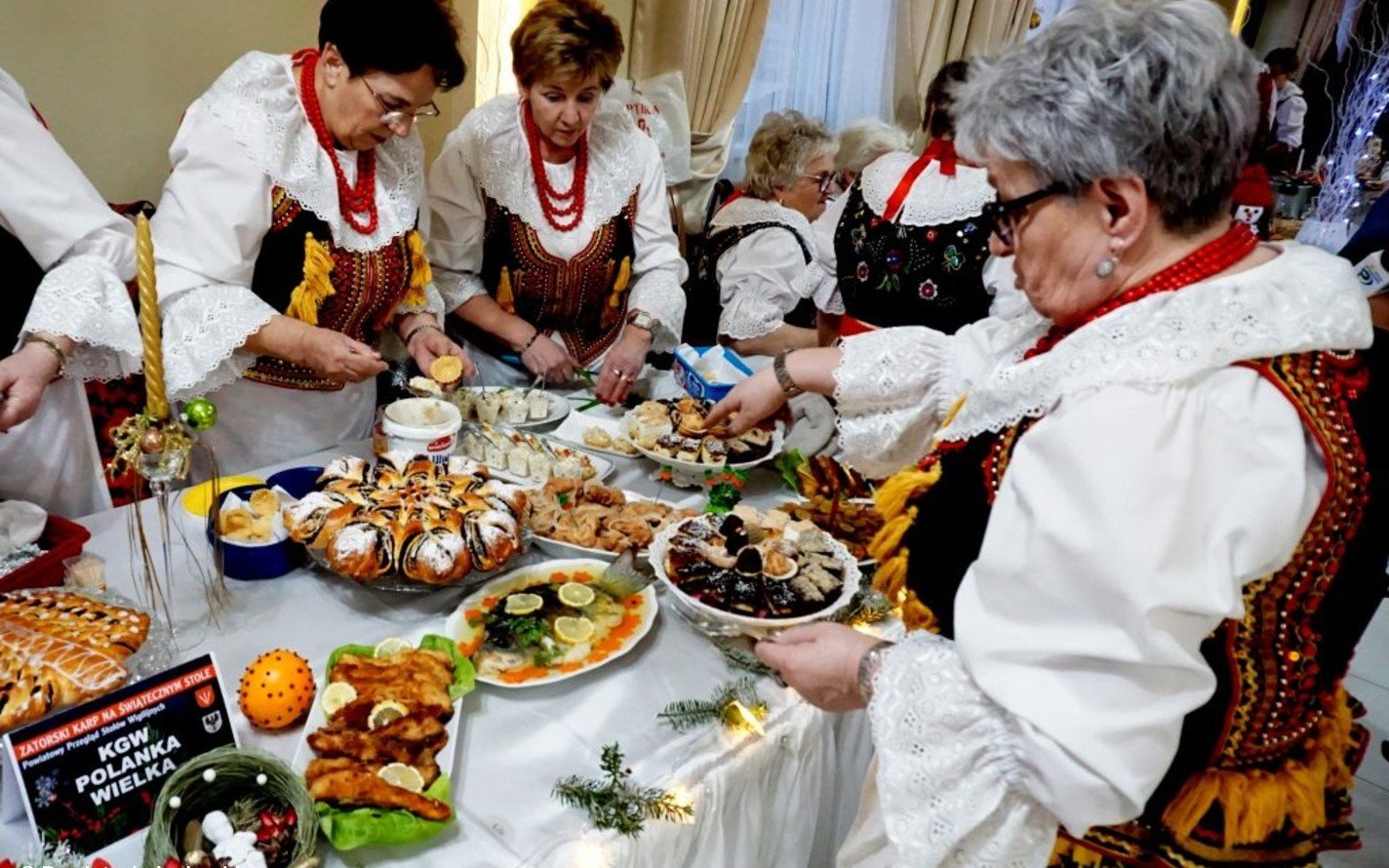 Smaczne potrawy na wigilijnych stołach – FOTO