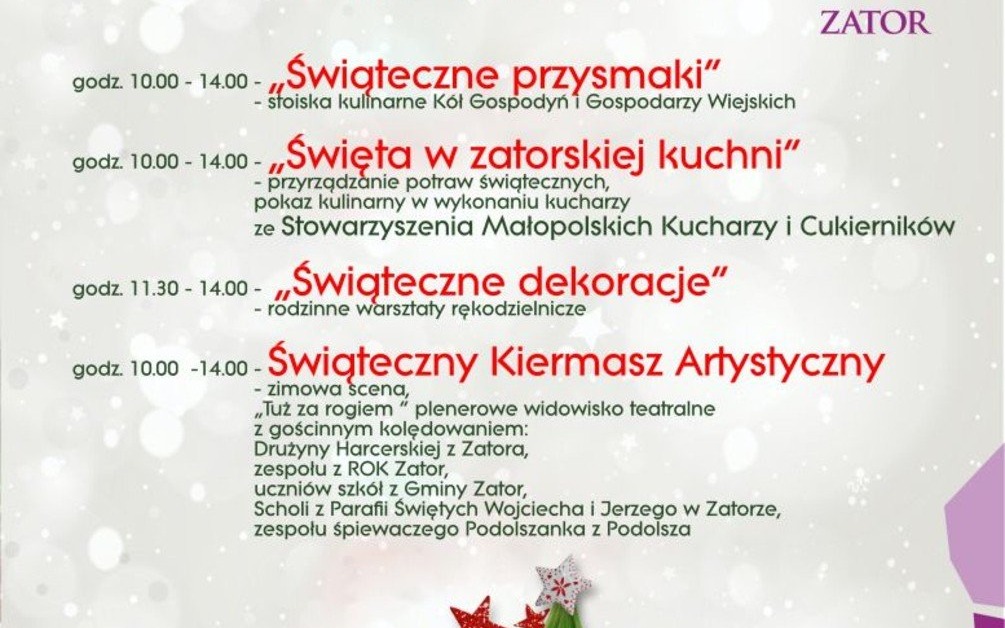 Dzisiaj Zatorski Jarmark Karpiowy