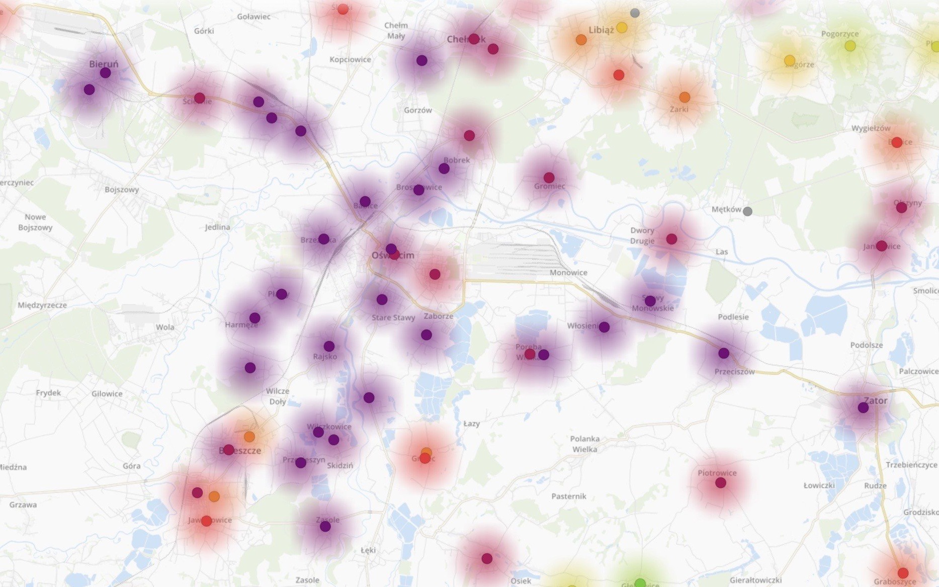 Katastrofa ekologiczna w powiecie