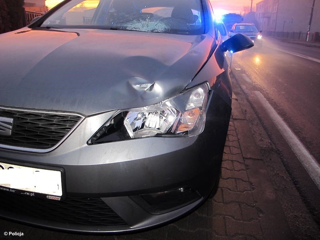 Kolejne potrącenie pieszego – FOTO