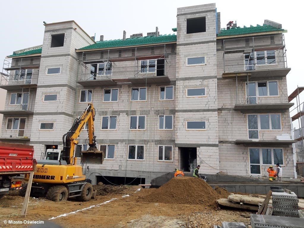 Rośnie liczba mieszkań w Oświęcimiu – FOTO