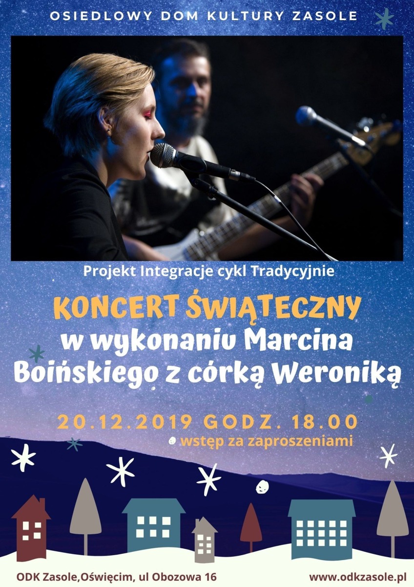 Wygraj zaproszenia na koncert świąteczny Weroniki i Marcina Boińskich
