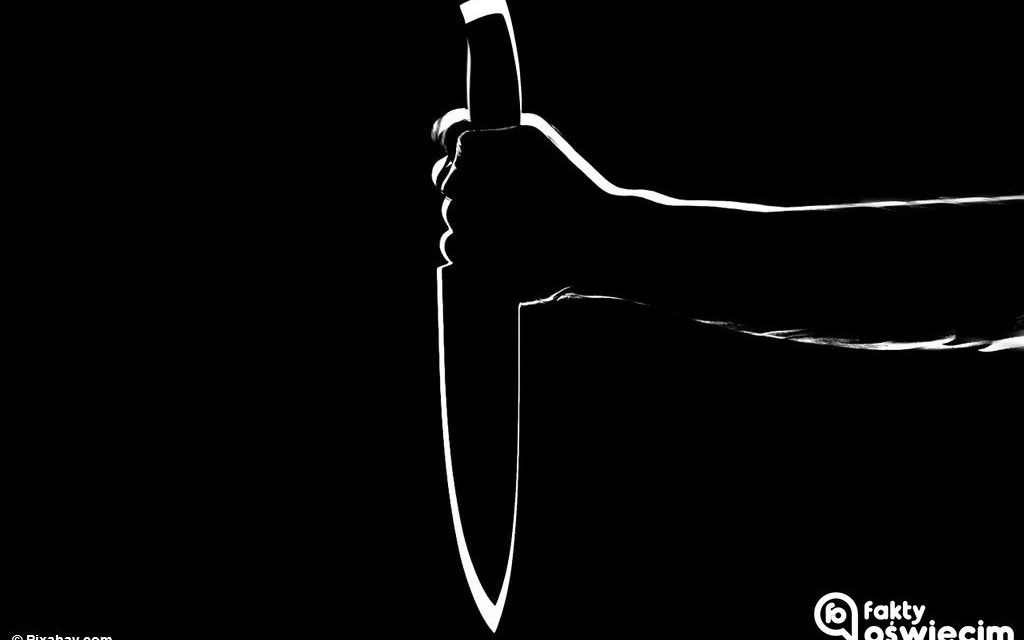 Pijany 52-latek dźgnął nożem żonę i uciekł z domu