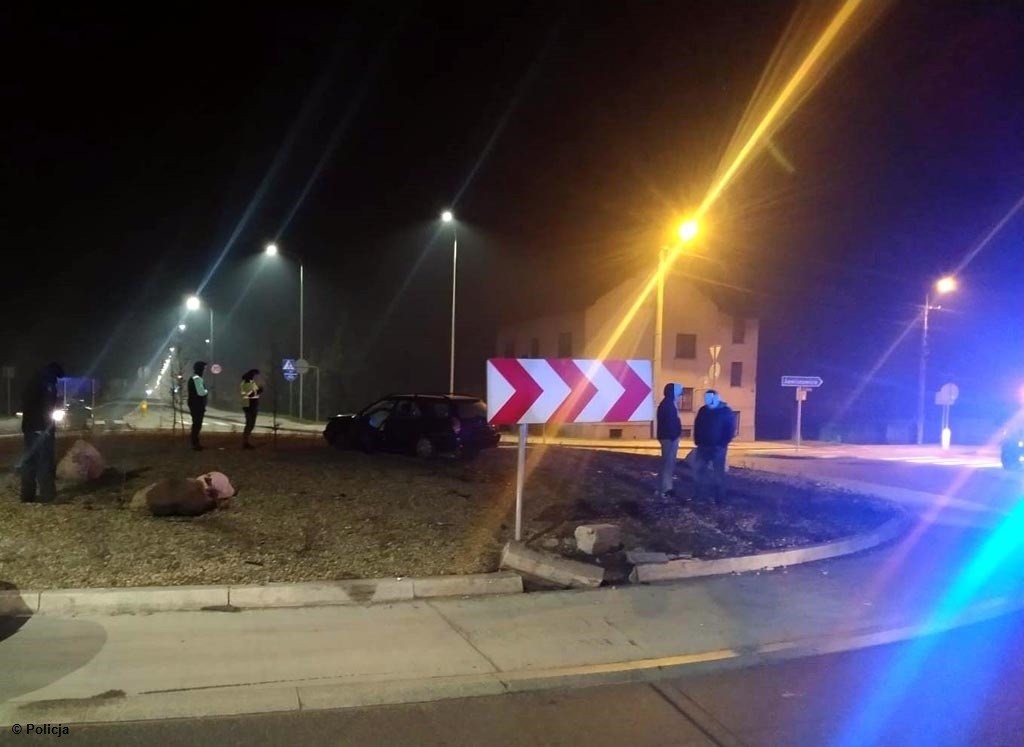 Pijany rajd kierowcy peugeota – FOTO