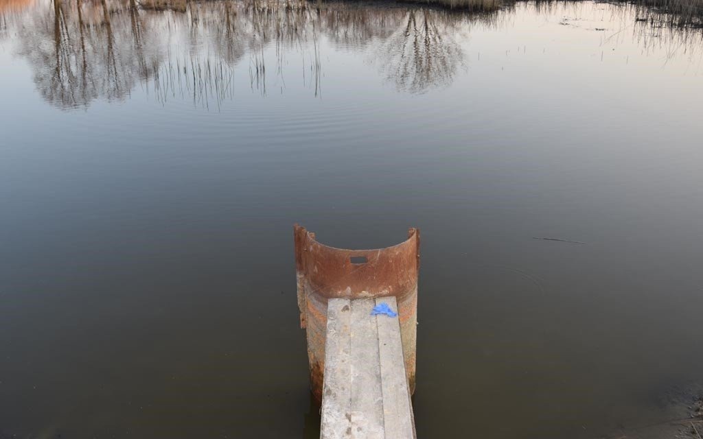 60-latek utonął w stawie hodowlanym