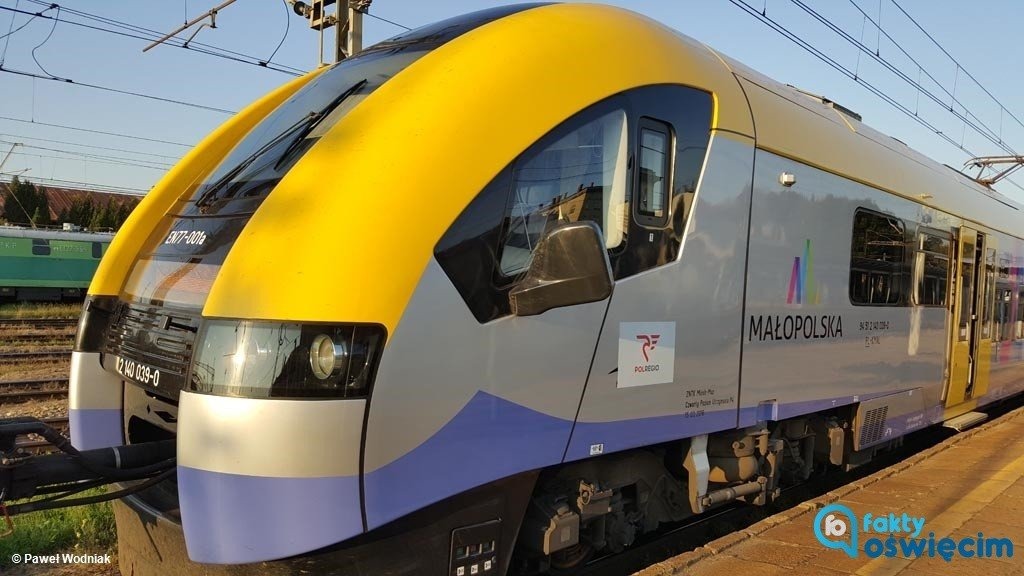 Pociągi z Oświęcimia do Czechowic ograniczone