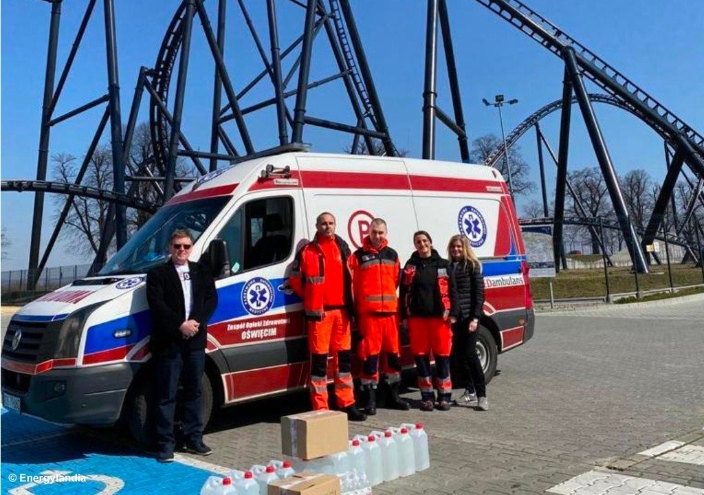 12 tysięcy produktów sanitarnych dla lokalnych służb