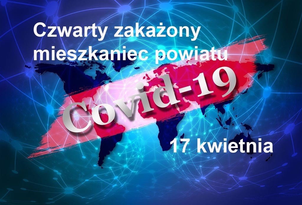Czwarty mieszkaniec powiatu oświęcimskiego zakażony koronawirusem