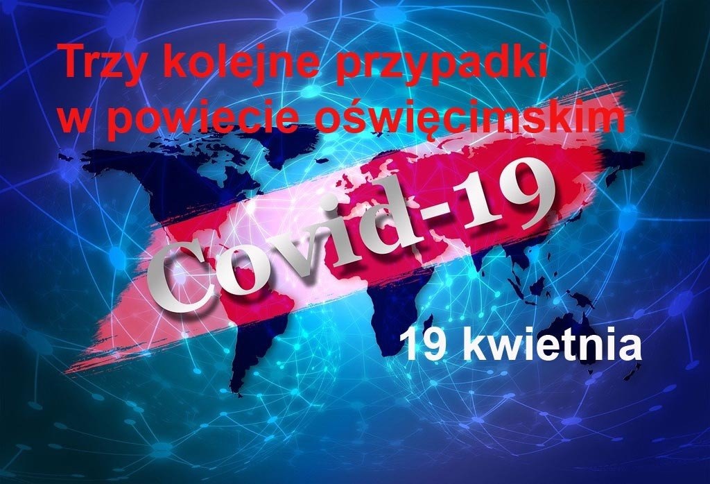 Kolejnych trzech mieszkańców zakażonych koronawirusem