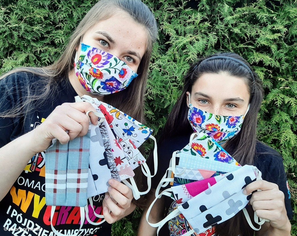 Dobroczynne maseczki, czyli Ola i Gosia dla Michała Baranowskiego