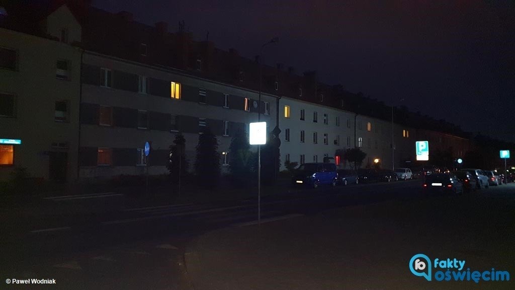 Na ulicach Oświęcimia ciemniej przez oszczędności – FOTO