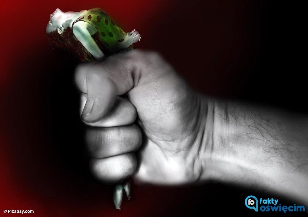 Znęcał się nad żoną i trójką dzieci. Jest już za kratkami