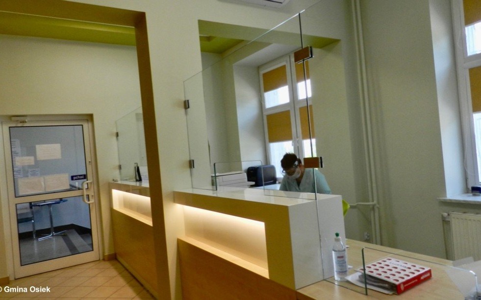 Modernizacja przychodni w Osieku – FOTO