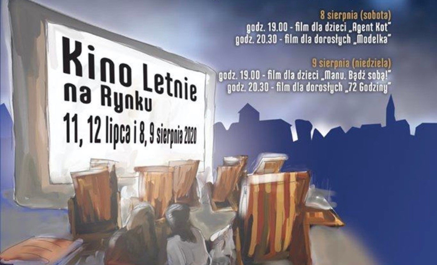Letnie Kino Plenerowe w sercu Oświęcimia