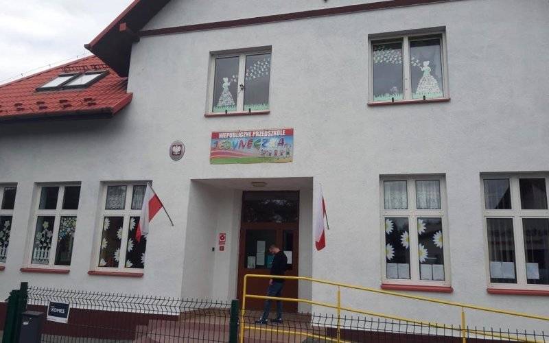 Plac zabaw za frekwencję dla obwodu nr 9 w Oświęcimiu