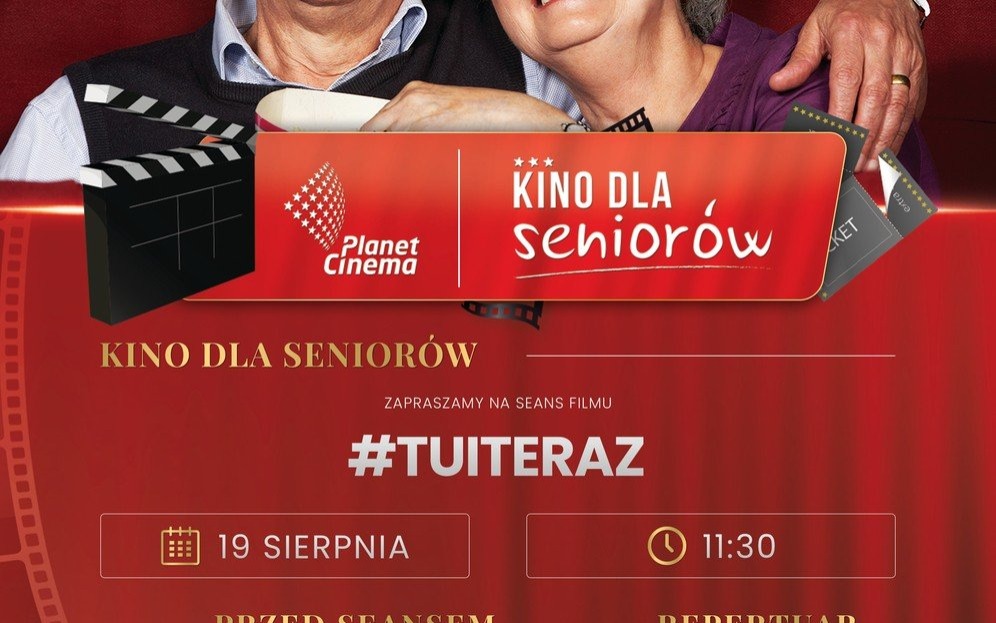 Kino dla Seniorów: #TUITERAZ – FILM