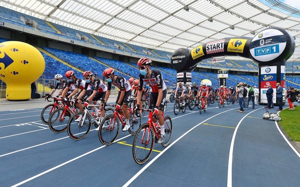 77. Tour de Pologne wystartował ze Stadionu Śląskiego – FILMY