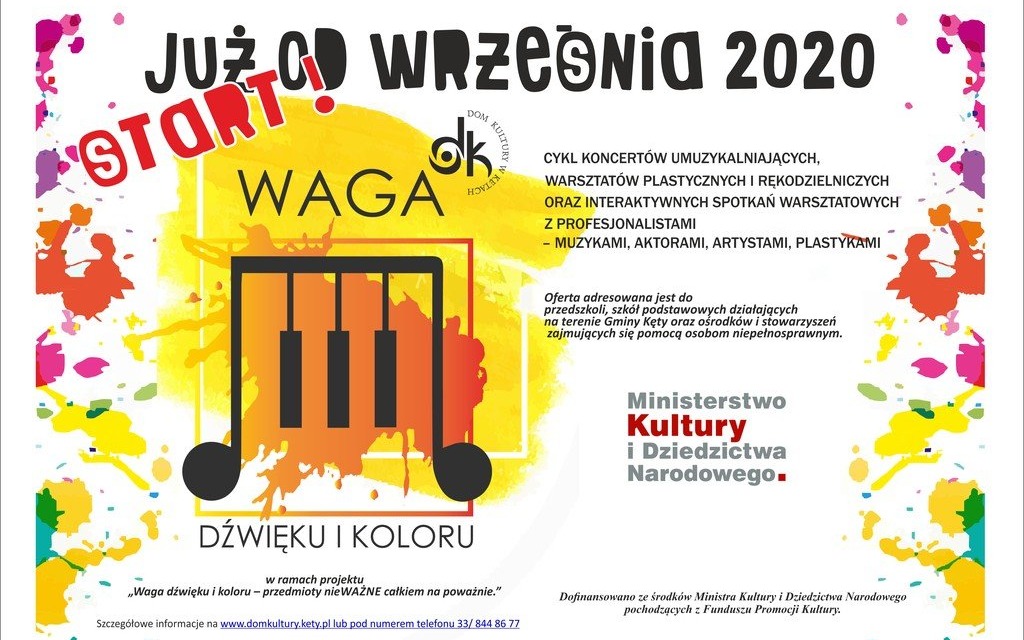 Waga dźwięku i koloru w DK