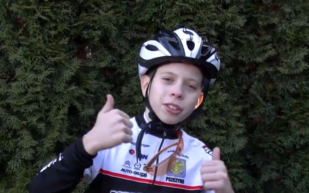 Karol Bies, młody cyklista, wystąpi w Dzień Dobry TVN