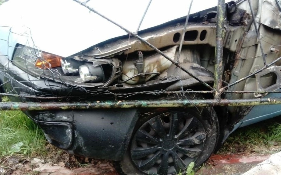 Poślizg podczas hamowania – FOTO