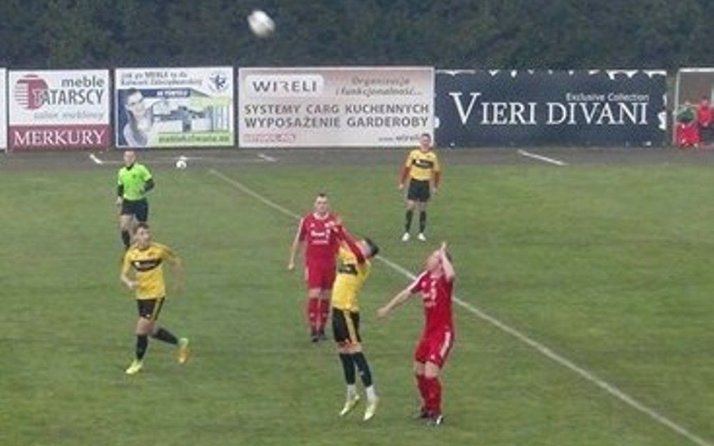 Pierwszy mecz Chrapka w Niwie i pierwszy gol