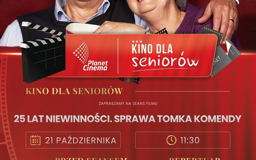 Kino dla seniorów: 25 lat niewinności. Sprawa Tomka Komendy