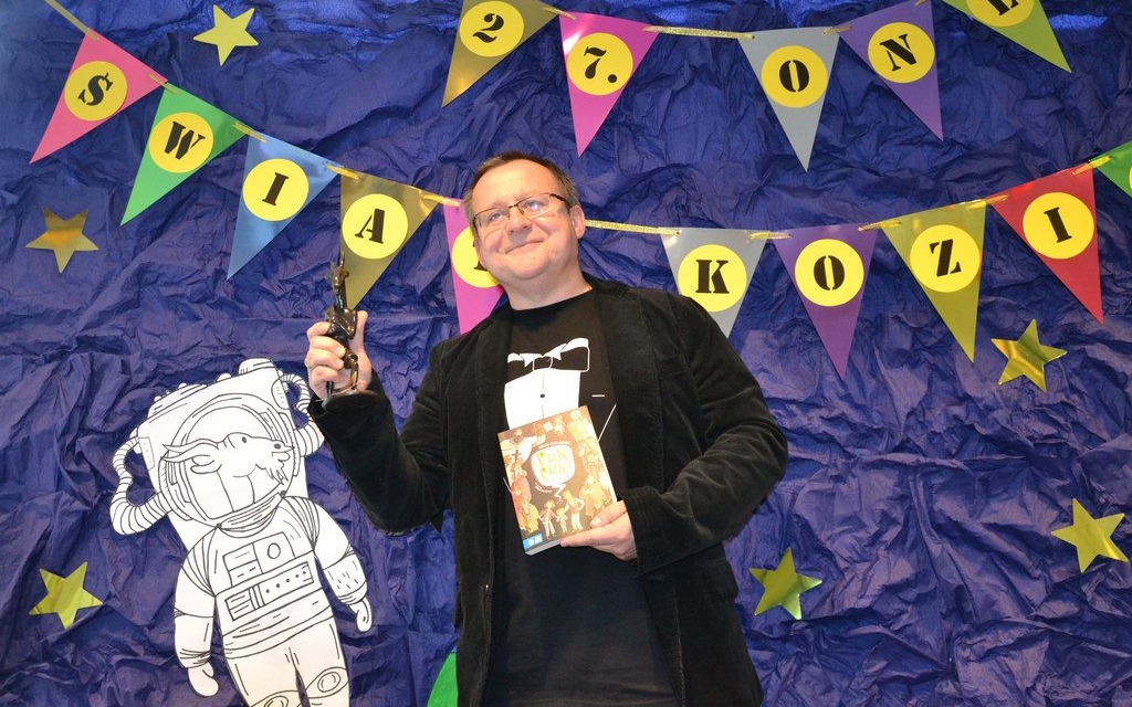 Książka Marcina Przewoźniaka z nagrodą Koziołka Matołka – FOTO