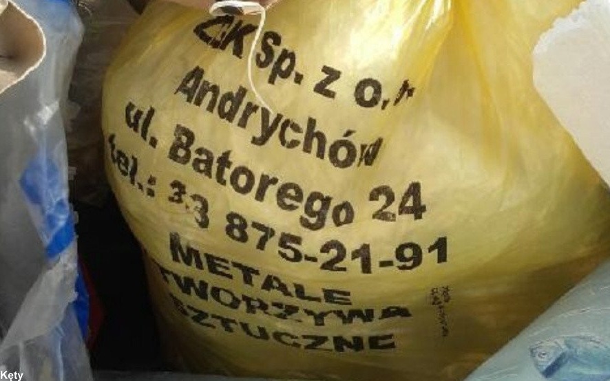 500 złotych mandatu dla śmieciarza – FOTO