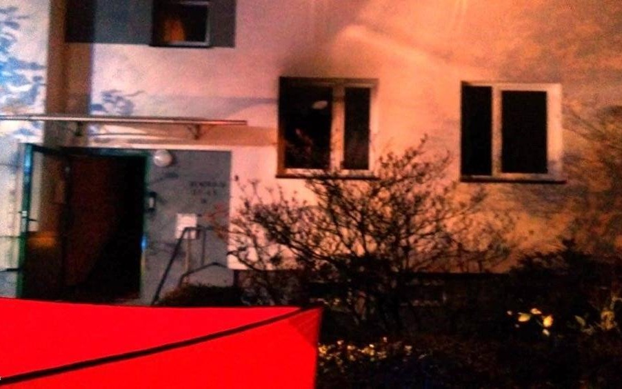 Pożar w bloku w Kętach. Nie żyje 89-latka