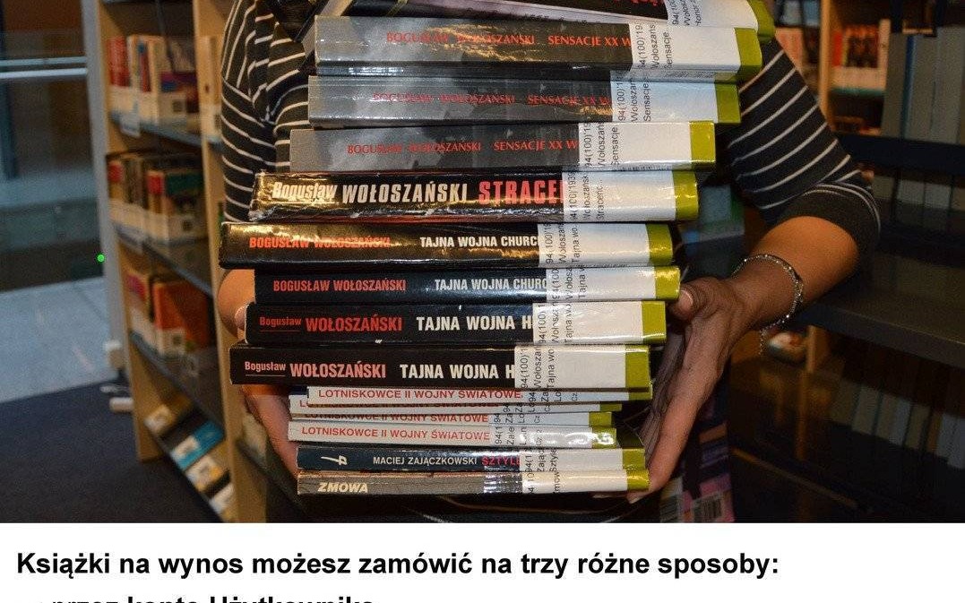 Książka na wynos – nowa oferta bibliotekarzy