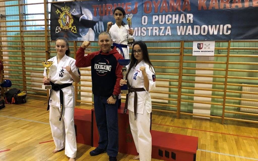 Zawodniczki OKK wróciły z Wadowic z kompletem zwycięstw