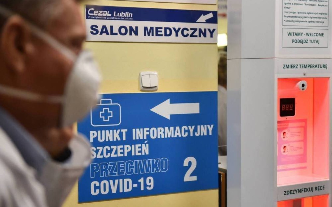 Mapa punktów szczepień w powiecie oświęcimskim