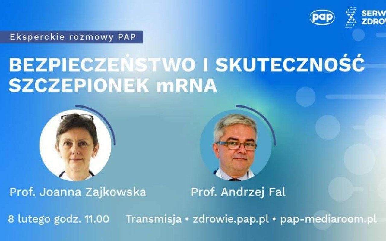 Rusza cykl edukacyjny „Zaszczepieni. Bezpieczni. Odpowiedzialni. Eksperckie rozmowy PAP”