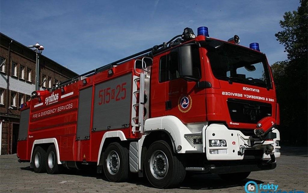 Pożar na terenie spółki Synthos