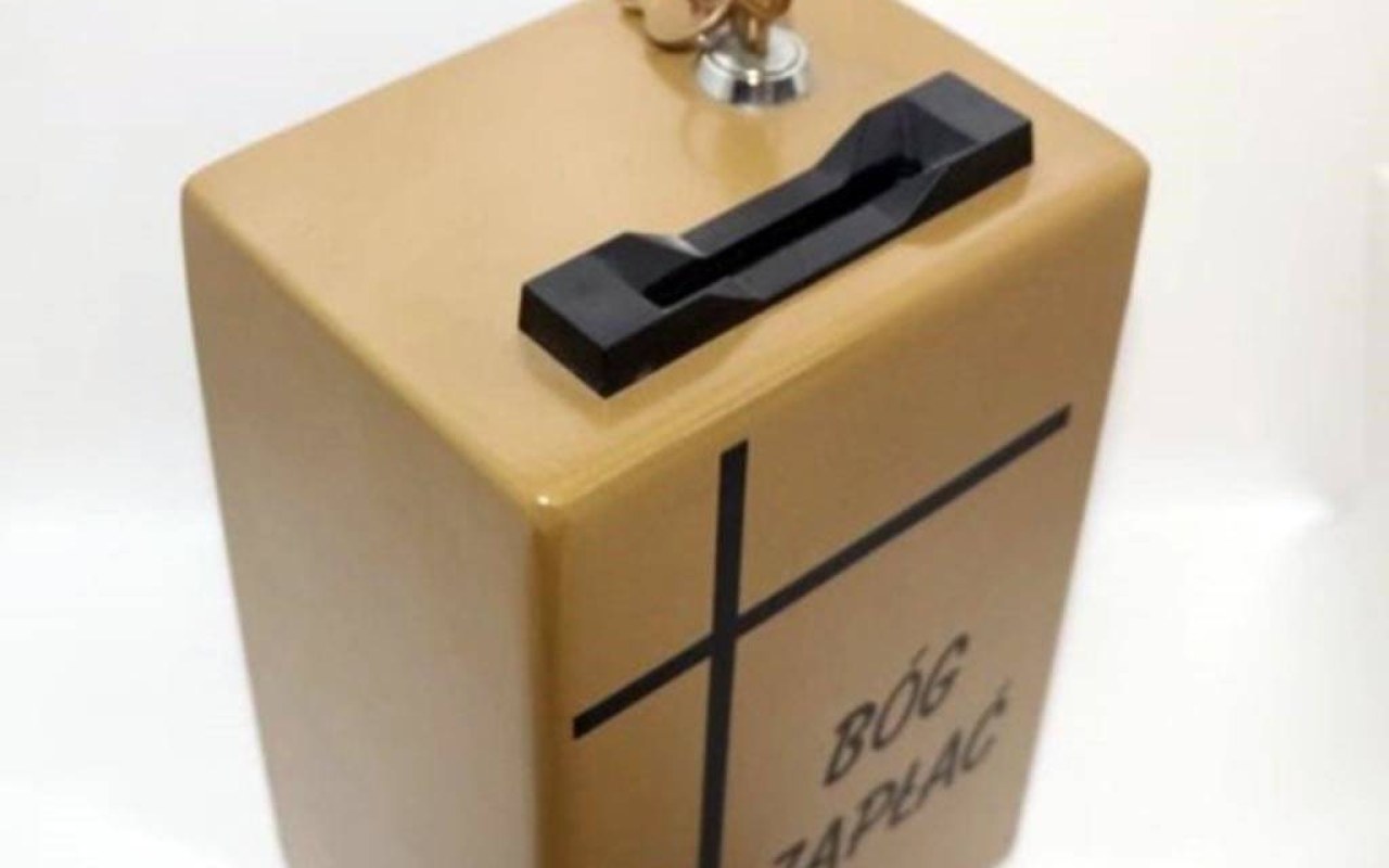 Ukradł pieniądze z kościelnej skarbonki