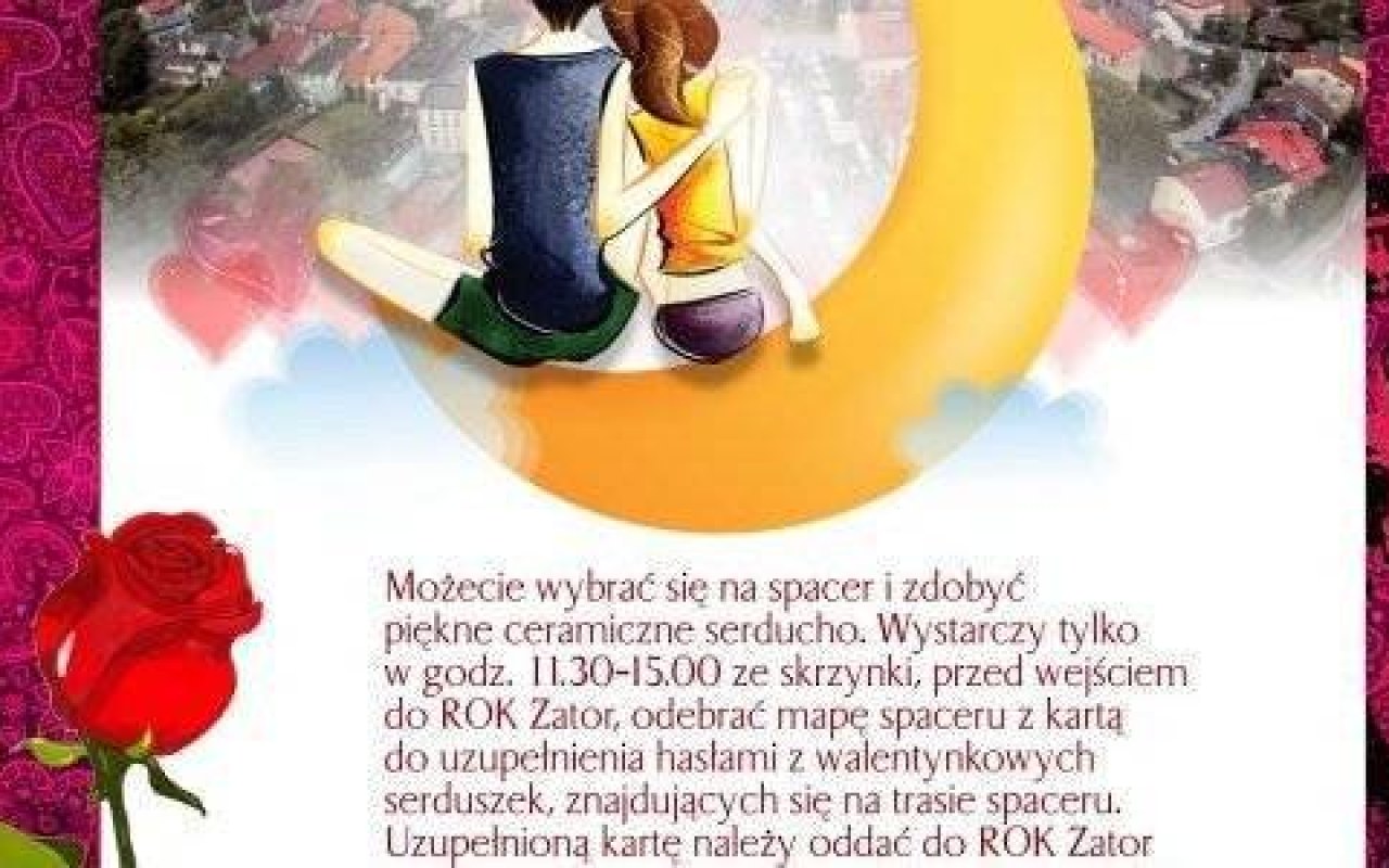 Walentynkowy spacer po Zatorze