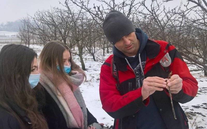 Czereśniowy sad uczniów Ekonomika – FOTO