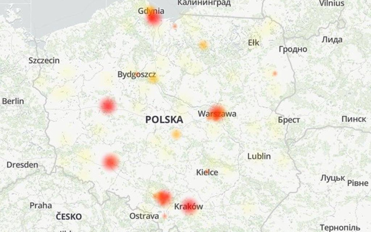 Awaria Vectry. Abonenci bez internetu stacjonarnego